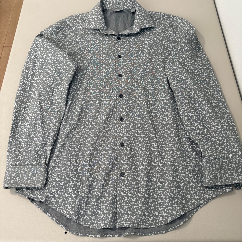 Reaction Kenneth‎ Cole Slim Fit Floral Print Button Up Shirt